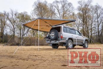 25 999 р. Маркиза автомобильная РИФ комбинированная (прямоугольная с веерной частью) 2,0х2,0 м (левая) РИФ rifavf072520601  с доставкой в г. Кемерово. Увеличить фотографию 1