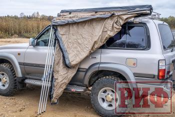 25 999 р. Маркиза автомобильная РИФ комбинированная (прямоугольная с веерной частью) 2,0х2,0 м (левая) РИФ rifavf072520601  с доставкой в г. Кемерово. Увеличить фотографию 15