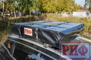 125 439 р. Палатка на крышу автомобиля РИФ Soft RT01-140, тент песочный, корпус черный, 240х140х130 см РИФ rifrt011406090w  с доставкой в г. Кемерово. Увеличить фотографию 5