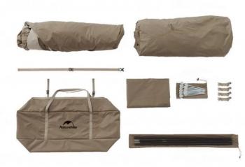 38 999 р. Палатка Naturehike Village 6.0 II поколения 4-местная, коричневая Naturehike cnk2300zp021-br  с доставкой в г. Кемерово. Увеличить фотографию 8