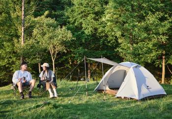 10 999 р. Палатка Naturehike Cloud-Creek, 2-местная, белая Naturehike cnk2300zp024-2w  с доставкой в г. Кемерово. Увеличить фотографию 11