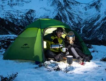 23 359 р. Палатка Naturehike Cloud Peak 20D Si 2-местная, алюминиевый каркас, зеленая Naturehike nh17k240-y-dgr  с доставкой в г. Кемерово. Увеличить фотографию 7