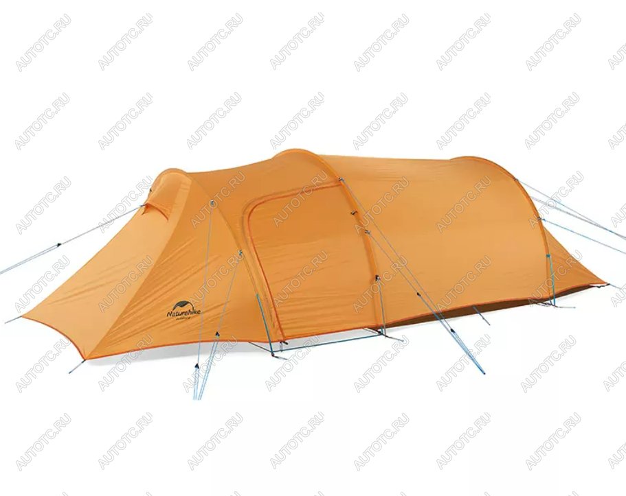 15 659 р. Палатка Naturehike Opalus 3-местная, алюминиевый каркас, оранжевый Naturehike nh17l001-l-tor  с доставкой в г. Кемерово