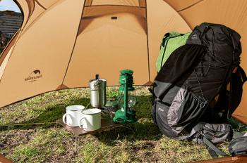 15 659 р. Палатка Naturehike Opalus 3-местная, алюминиевый каркас, оранжевый Naturehike nh17l001-l-tor  с доставкой в г. Кемерово. Увеличить фотографию 7