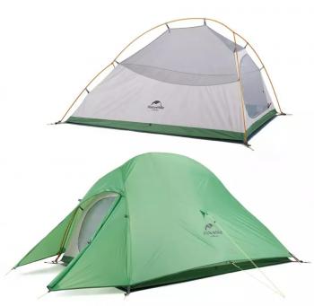 19 999 р. Палатка Naturehike Cloud Up Si 2-местная, алюминиевый каркас, зеленый Naturehike nh17t001-t-dfgr  с доставкой в г. Кемерово. Увеличить фотографию 1