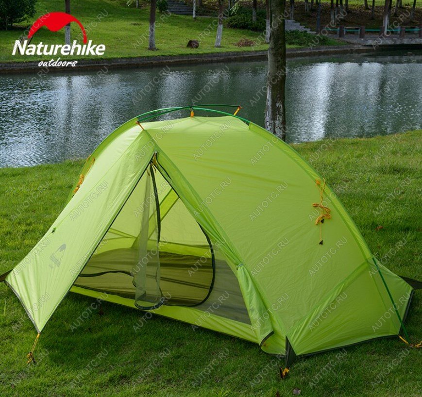 12 659 р. Палатка Naturehike Tagar Si 1-местная, алюминиевый каркас, сверхлегкая, зеленая Naturehike nh17t140-j-fgr  с доставкой в г. Кемерово