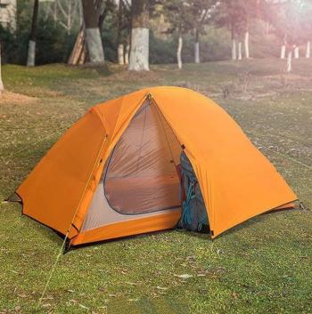 13 899 р. Палатка Naturehike Cycling Si 2-местная, алюминиевый каркас, сверхлегкая, оранжевая Naturehike nh18a180-d-2dor  с доставкой в г. Кемерово. Увеличить фотографию 6