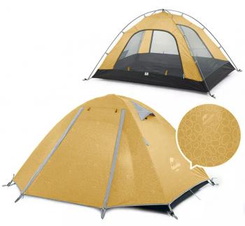 11 989 р. Палатка Naturehike P-Series 4-местная, алюминиевый каркас, желтая Naturehike nh18z044-p-4ye  с доставкой в г. Кемерово. Увеличить фотографию 4