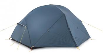 Палатка Naturehike Mongar 2-местная, алюминиевый каркас, сверхлегкая, синяя Naturehike nh19m002-j-dbl