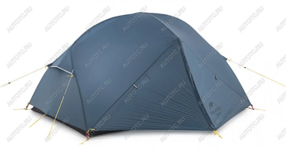 16 369 р. Палатка Naturehike Mongar 2-местная, алюминиевый каркас, сверхлегкая, синяя Naturehike nh19m002-j-dbl  с доставкой в г. Кемерово