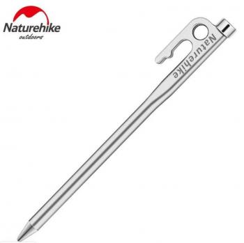 739 р. Колышек для палатки Naturehike нержавеющая сталь 25 см Naturehike nh19pj014-sl25  с доставкой в г. Кемерово. Увеличить фотографию 1