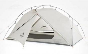 13 669 р. Палатка Naturehike VIK Si, 2-местная, алюминиевый каркас, белая Naturehike nh19zp003-1-2w  с доставкой в г. Кемерово. Увеличить фотографию 1