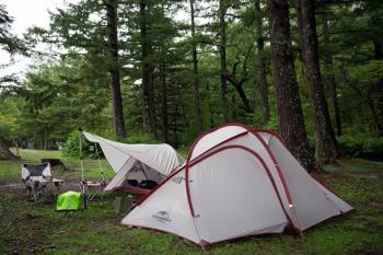 20 599 р. Палатка Naturehike Hiby Si 3-местная, алюминиевый каркас, серо-красная Naturehike nh19zp016-dg  с доставкой в г. Кемерово. Увеличить фотографию 14