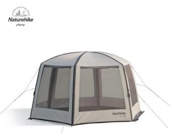 62 219 р. Палатка-шатер Naturehike, надувной каркас, золотистый Naturehike nh20tm002-gold  с доставкой в г. Кемерово. Увеличить фотографию 3