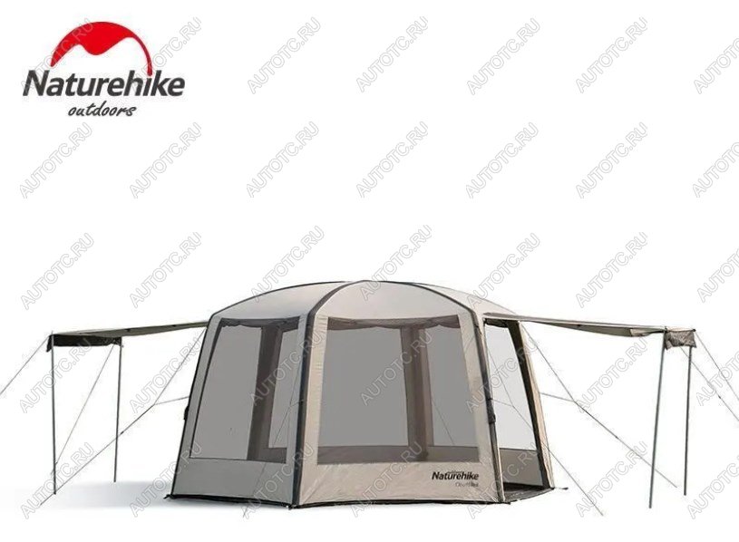 62 219 р. Палатка-шатер Naturehike, надувной каркас, золотистый Naturehike nh20tm002-gold  с доставкой в г. Кемерово