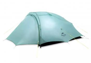 14 609 р. Палатка Naturehike Outdoor 2-местная, алюминиевый каркас, сверхлегкая, голубой Naturehike nh20zp091-2lbl  с доставкой в г. Кемерово. Увеличить фотографию 1