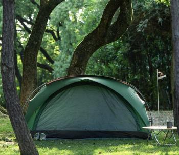 12 869 р. Палатка Naturehike Bear-Ul2 2-местная, алюминиевый каркас, зеленая Naturehike nh20zp108-fgr  с доставкой в г. Кемерово. Увеличить фотографию 4