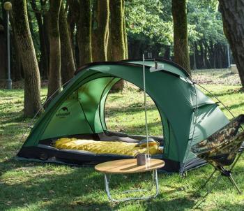 12 869 р. Палатка Naturehike Bear-Ul2 2-местная, алюминиевый каркас, зеленая Naturehike nh20zp108-fgr  с доставкой в г. Кемерово. Увеличить фотографию 3