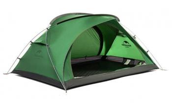 12 869 р. Палатка Naturehike Bear-Ul2 2-местная, алюминиевый каркас, зеленая Naturehike nh20zp108-fgr  с доставкой в г. Кемерово. Увеличить фотографию 1