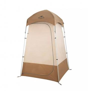 13 629 р. Палатка Naturehike душ-туалет, алюминиевый каркас, коричневый Naturehike nh21zp005-br  с доставкой в г. Кемерово. Увеличить фотографию 1