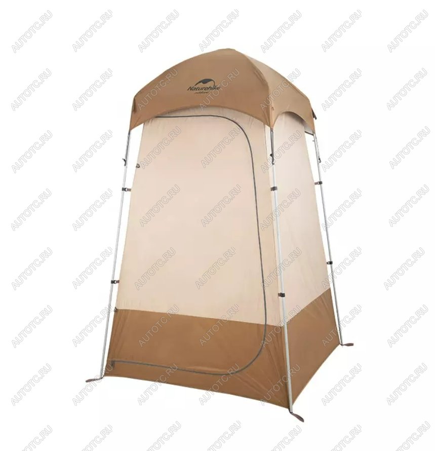13 629 р. Палатка Naturehike душ-туалет, алюминиевый каркас, коричневый Naturehike nh21zp005-br  с доставкой в г. Кемерово