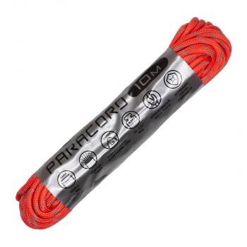 399 р. Паракорд 550 CORD nylon 10м световозвращающий (neon orange) CORD 550.n10.lm.n.or  с доставкой в г. Кемерово. Увеличить фотографию 1