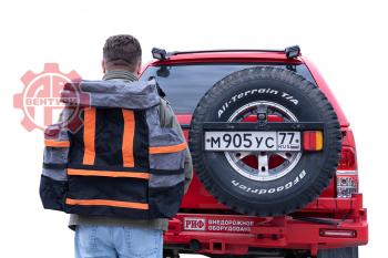 10 119 р. Сумка для вещей на запасное колесо черная Telawei Telawei reartyrebagpl  с доставкой в г. Кемерово. Увеличить фотографию 4