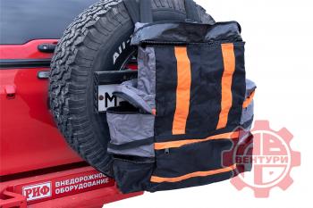 10 119 р. Сумка для вещей на запасное колесо черная Telawei Telawei reartyrebagpl  с доставкой в г. Кемерово. Увеличить фотографию 12