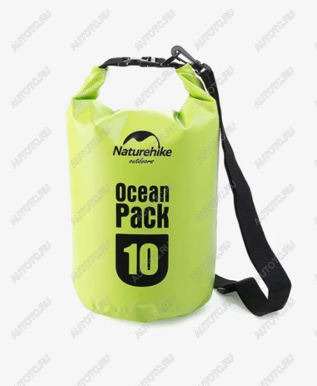 899 р. Гермомешок Naturehike Ocean Pack 10 л. (зелёный) Naturehike fs15m010-j-10gr  с доставкой в г. Кемерово