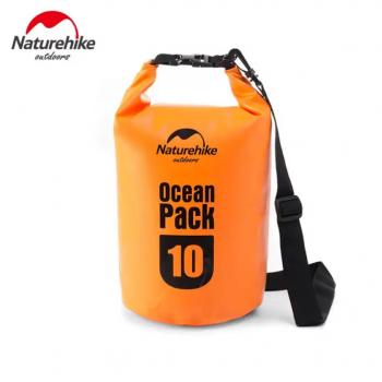 899 р. Гермомешок Naturehike Ocean Pack 10 л. (оранжевый) Naturehike fs15m010-j-10or  с доставкой в г. Кемерово. Увеличить фотографию 2