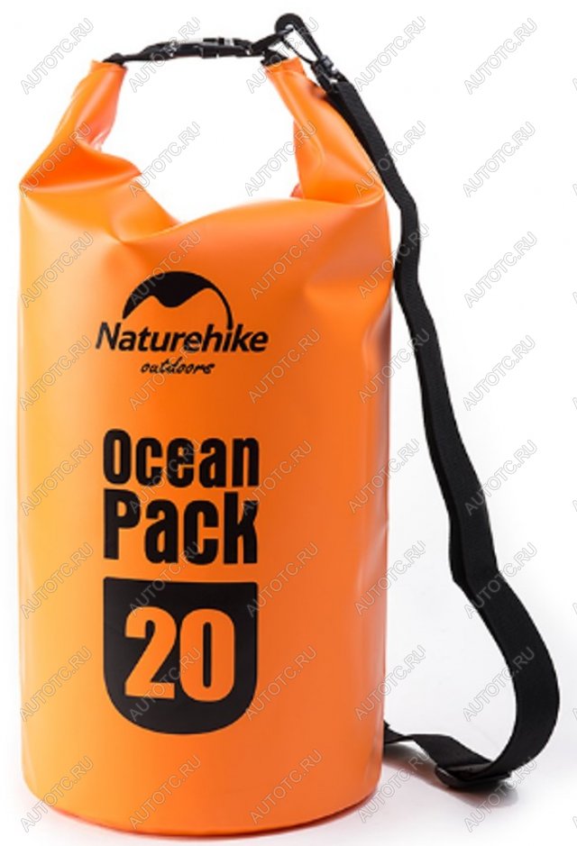 1 119 р. Гермомешок Naturehike Ocean Pack 20 л. (оранжевый) Naturehike fs15m010-j-20or  с доставкой в г. Кемерово