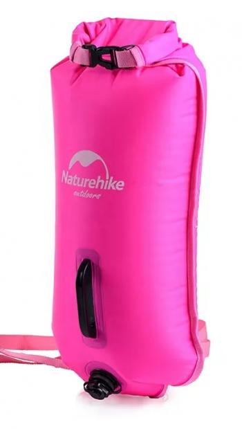 1 909 р. Гермомешок Naturehike туристический 18 л. ярко-розовый Naturehike nh17s001-g-rr  с доставкой в г. Кемерово. Увеличить фотографию 2