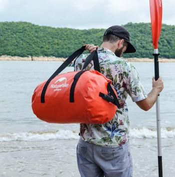 5 469 р. Гермосумка Naturehike 120 л ПВХ (Красная) Naturehike nh20fsb03-r120l  с доставкой в г. Кемерово. Увеличить фотографию 10