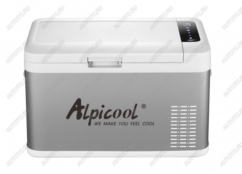20 189 р. Холодильник автомобильный ALPICOOL MK-25 25л 1224 В ALPICOOL 990249  с доставкой в г. Кемерово