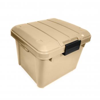 2 269 р. Ящик экспедиционный IRIS RV BOX 400, бежевый, 28 литров 42x37,5x33 см. IRIS OHYAMA rv400b  с доставкой в г. Кемерово. Увеличить фотографию 4