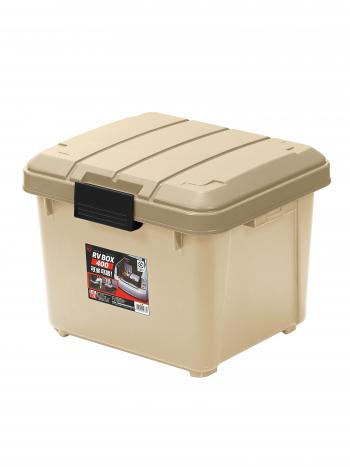 2 269 р. Ящик экспедиционный IRIS RV BOX 400, бежевый, 28 литров 42x37,5x33 см. IRIS OHYAMA rv400b  с доставкой в г. Кемерово. Увеличить фотографию 1