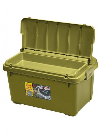 5 139 р. Ящик экспедиционный IRIS RV BOX RV600C c двойной разделенной крышкой, 40 л 61,5x37,5x34 см хаки IRIS OHYAMA rv600ckh  с доставкой в г. Кемерово. Увеличить фотографию 2