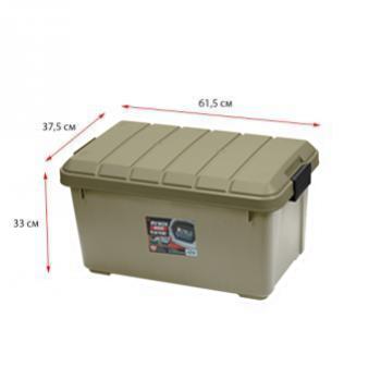 4 639 р. Ящик экспедиционный IRIS RV BOX 600, 40 литров 61,5x37,5x33 см. Хаки IRIS OHYAMA rv600kh  с доставкой в г. Кемерово. Увеличить фотографию 6