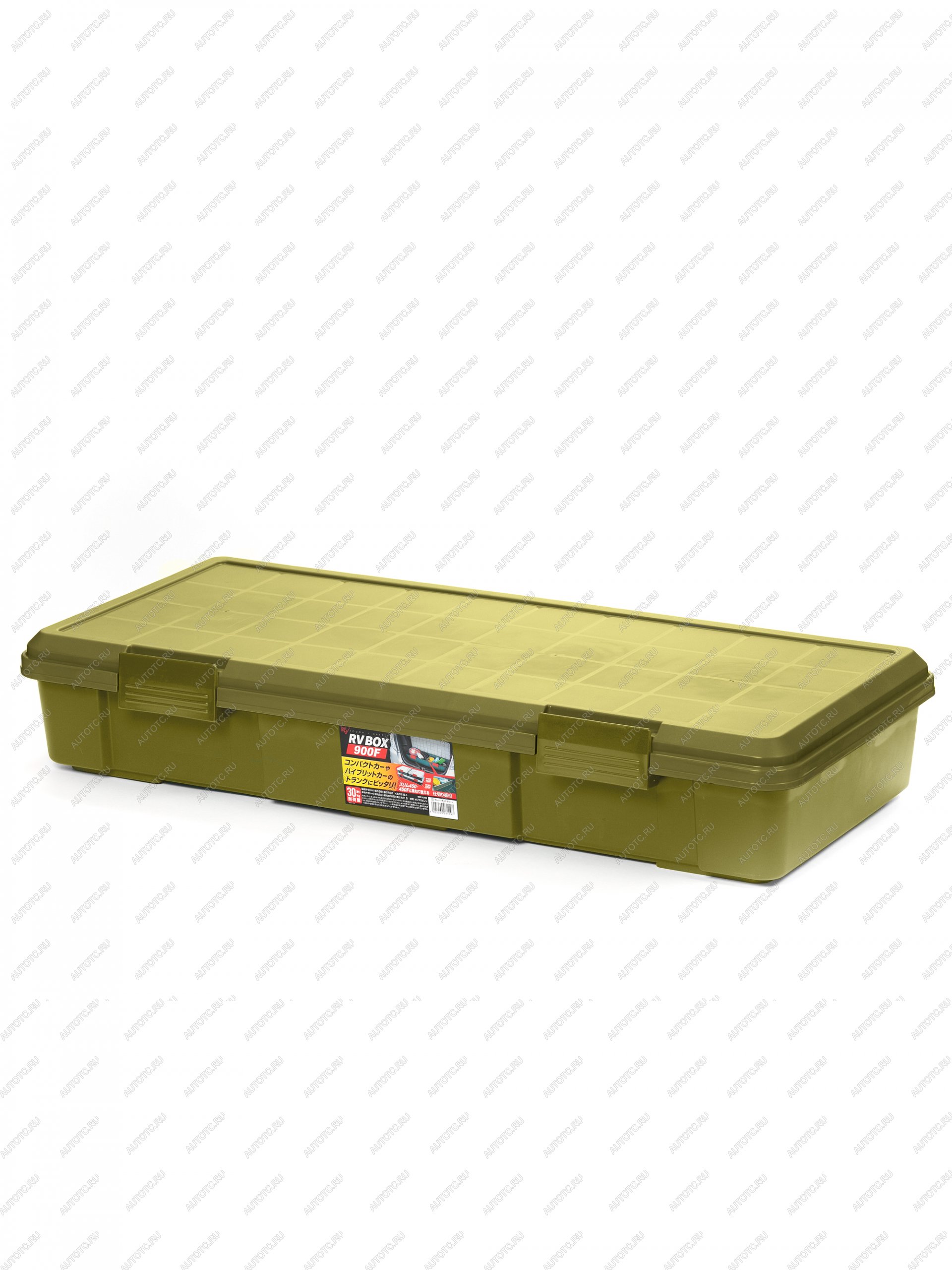 3 899 р. Ящик экспедиционный IRIS RV BOX 900F, 30 литров 90x40x15 см. Хаки IRIS OHYAMA rv900fkh  с доставкой в г. Кемерово
