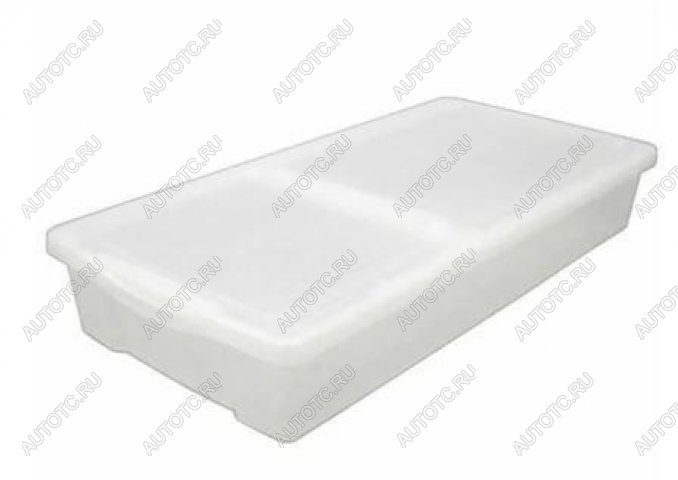 3 879 р. Короб для хранения IRIS UNDER-BED PLASTIC BOX 46л, прозрачный IRIS OHYAMA ub950cl  с доставкой в г. Кемерово
