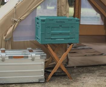 6 139 р. Ящик туристический Naturehike 50 л, трансформер, зеленый Naturehike nh20sj036-dgr50l  с доставкой в г. Кемерово. Увеличить фотографию 2