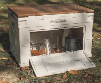6 199 р. Ящик туристический Naturehike 50 л, трансформер, серый Naturehike nh20sj036-gr50l  с доставкой в г. Кемерово. Увеличить фотографию 4