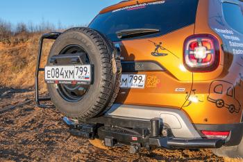 7 189 р. Лестница РИФ для установки на запасное колесо РИФ-обвес rif000-60000  с доставкой в г. Кемерово. Увеличить фотографию 5