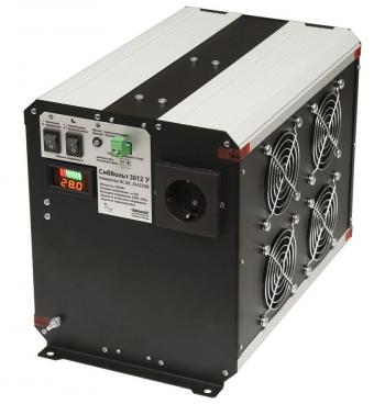 50 399 р. Инвертор (преобразователь напряжения) СибВольт 3012У DCAC, 12В220В, 3000Вт СИБКОНТАКТ св-3012у  с доставкой в г. Кемерово. Увеличить фотографию 1