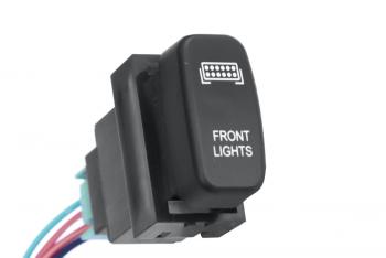 789 р. Кнопка ВКЛВЫКЛ, оранжевый, FRONT LIGHTS MITSUBISHI РИФ rif22-1-5105605  с доставкой в г. Кемерово. Увеличить фотографию 1
