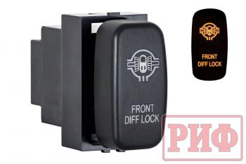 889 р. Кнопка ВКЛВЫКЛ, оранжевый, FRONT DIFF LOCK MITSUBISHI РИФ rif22-1-5110605  с доставкой в г. Кемерово. Увеличить фотографию 1