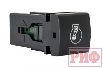 989 р. Кнопка ВКЛВЫКЛ, голубой, COMPRESSOR TOYOTA 22x22 РИФ rif22-1-7111404  с доставкой в г. Кемерово. Увеличить фотографию 1