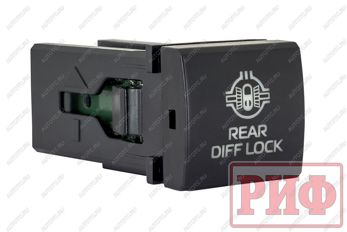 909 р. Кнопка ВКЛВЫКЛ, голубой, REAR DIFF LOCK TOYOTA 22x22 РИФ rif22-1-7111604  с доставкой в г. Кемерово