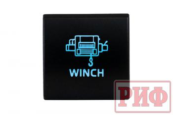 1 089 р. Кнопка ВКЛВЫКЛ, голубой, WINCH POWER TOYOTA 22x22 РИФ rif22-1-7111704  с доставкой в г. Кемерово. Увеличить фотографию 3