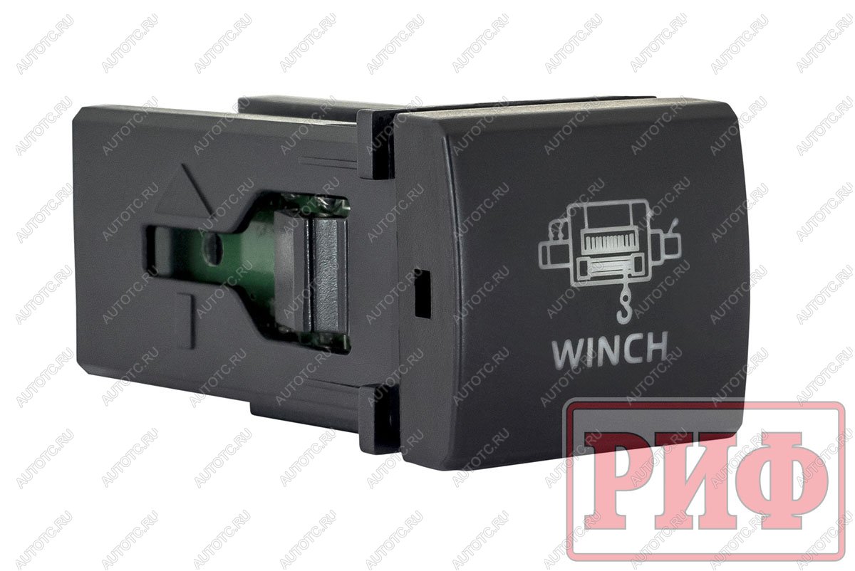 1 089 р. Кнопка ВКЛВЫКЛ, голубой, WINCH POWER TOYOTA 22x22 РИФ rif22-1-7111704  с доставкой в г. Кемерово
